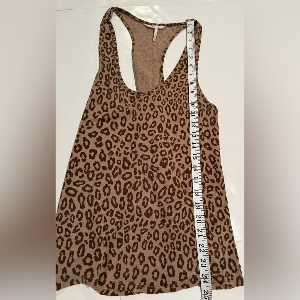 Kirra Tan Leopard Print Tank Top - Picture 5 of 7